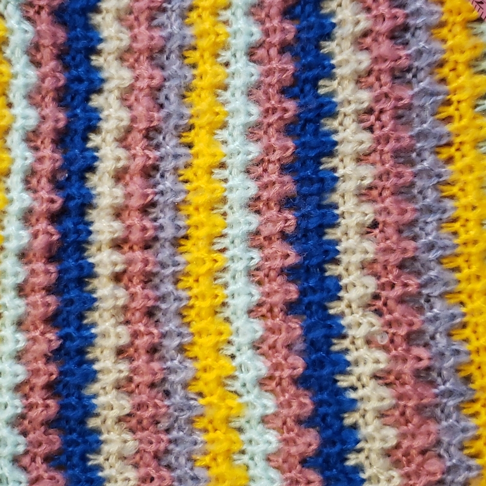 ⚡ Vintage colorful striped knit sweater - Picture 3 of 3
